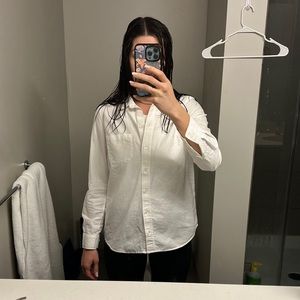 Sezane white button down